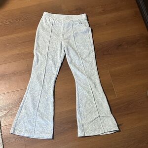 Aerie ribbed flare pants